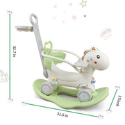 Ancaixin Baby toys 4 in 1 Rocking Horse